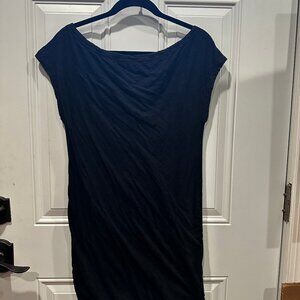 JAMES PERSE  Washed Black Sleeveless Boat Neck